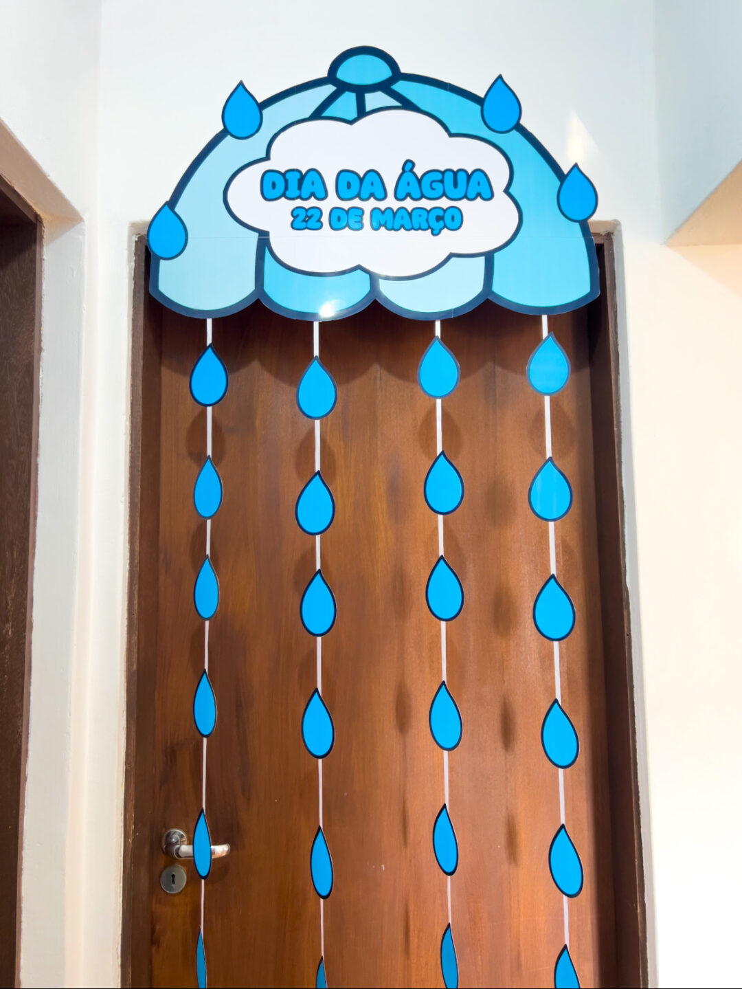 PAINEL DE PORTA DIA DA ÁGUA