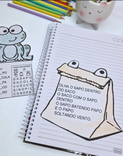 SEQUÊNCIA DIDÁTICA: SAPO DENTRO DO SACO (APOSTILA + ATIVIDADE INTERATIVA) - Imagem 6