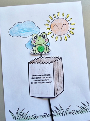 SEQUÊNCIA DIDÁTICA: SAPO DENTRO DO SACO (APOSTILA + ATIVIDADE INTERATIVA) - Imagem 8