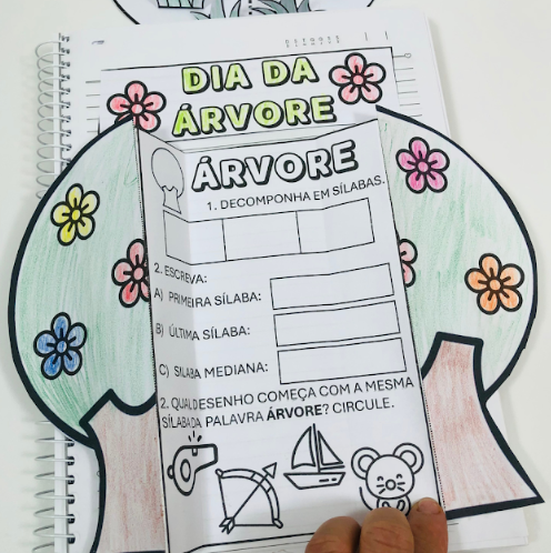 DIA DA ÁRVORE - CENÁRIO E ATIVIDADE INTERATIVA - GRATUITO - Imagem 3