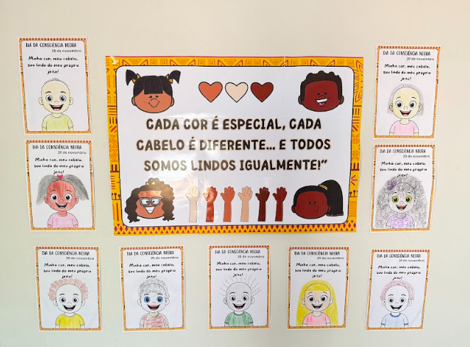 PAINEL COM ATIVIDADE - DIA DA CONSCIÊNCIA NEGRA