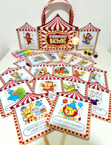 HISTÓRIA RIMADA NA SACOLA - O CIRCO DOS BICHOS