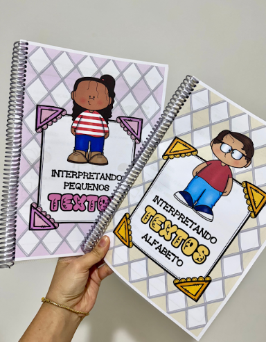 Combo de Apostilas de Interpretação de Pequenos Textos - Fase de Alfabetização