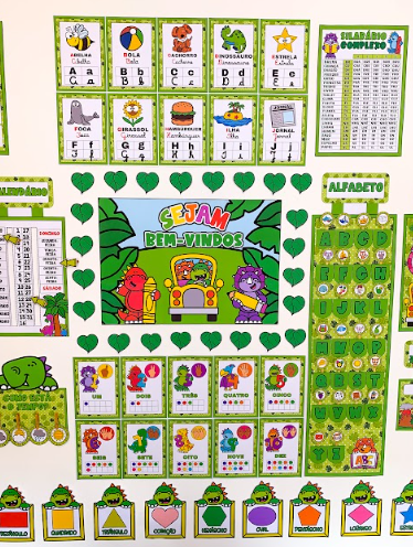 KIT SALA DE AULA - DINOSSAUROS