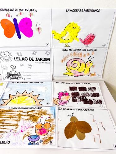 FAZENDO ARTE COM O POEMA: LEILÃO DE JARDIM