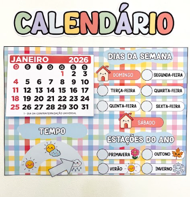 CALENDÁRIO 2026