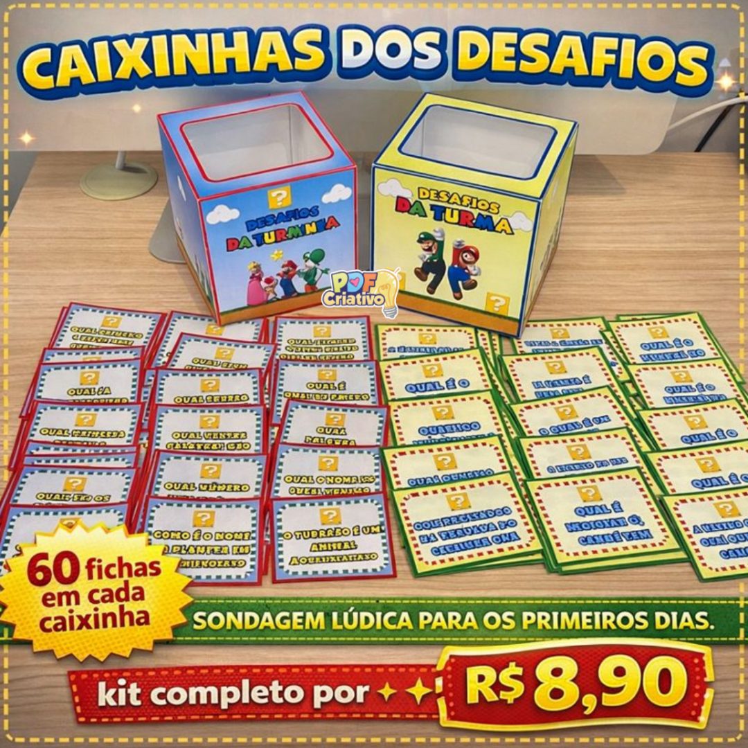 CAIXINHAS DOS DESAFIOS