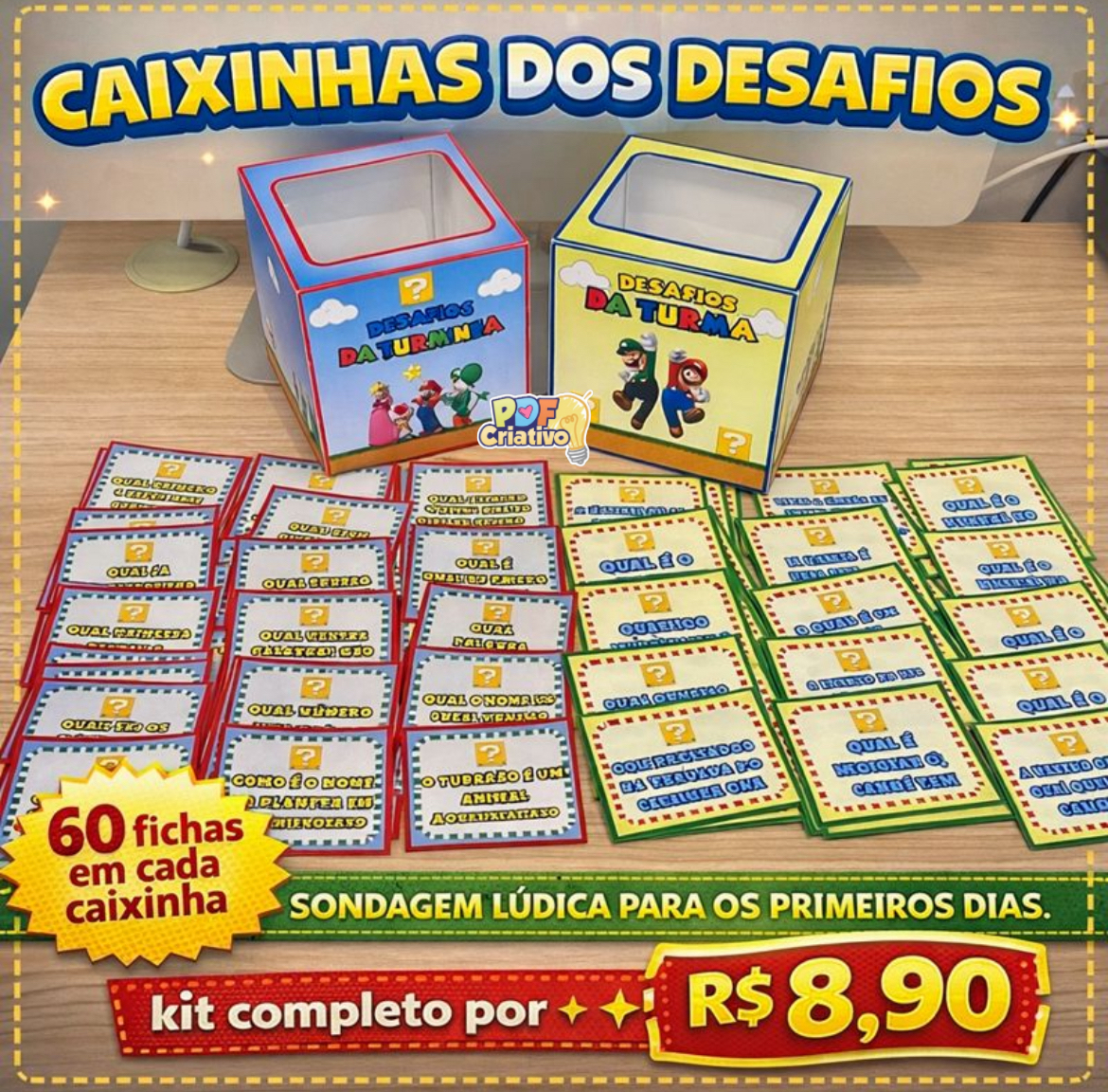 CAIXINHAS DOS DESAFIOS
