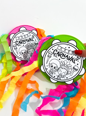 ATIVIDADE INTERATIVA - PANDEIRO DE CARNAVAL