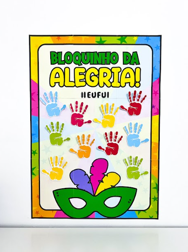 CARTAZ COLABORATIVO DE CARNAVAL