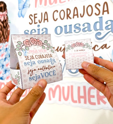 PAINEL DIA DA MULHER - SEJA AUTÊNTICA, SEJA VOCÊ! - Imagem 2