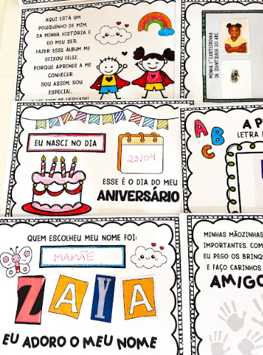 👧🧒 MEU ÁLBUM DE IDENTIDADE 🧒👧 - Imagem 2
