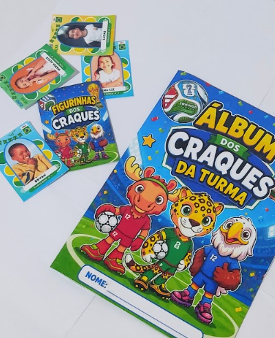 ÁLBUM - CRAQUES DA TURMA - COPA DO MUNDO