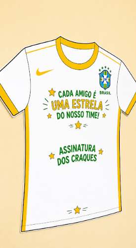 PAINEL "CAMISA DA COPA" - Imagem 2